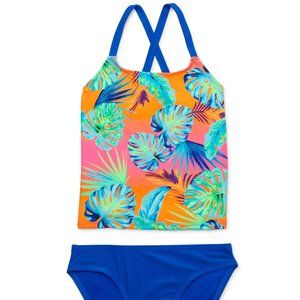 2-Piece Tankini Swimsuit for Girls from Wonder Nation (size 14-16)